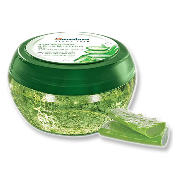 Himalaya Aloe Vera Moiturizing Face & Body Gel Ενυδατικό τζελ για το πρόσωπο και το σώμα με την Αλόη Βέρα 300ml