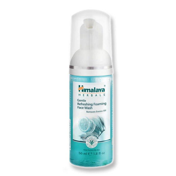 Himalaya Gentle Refreshing Foaming Face Wash 50ml Καθαριστικό προσώπου ειδικά σχεδιασμένο για λιπαρό δέρμα