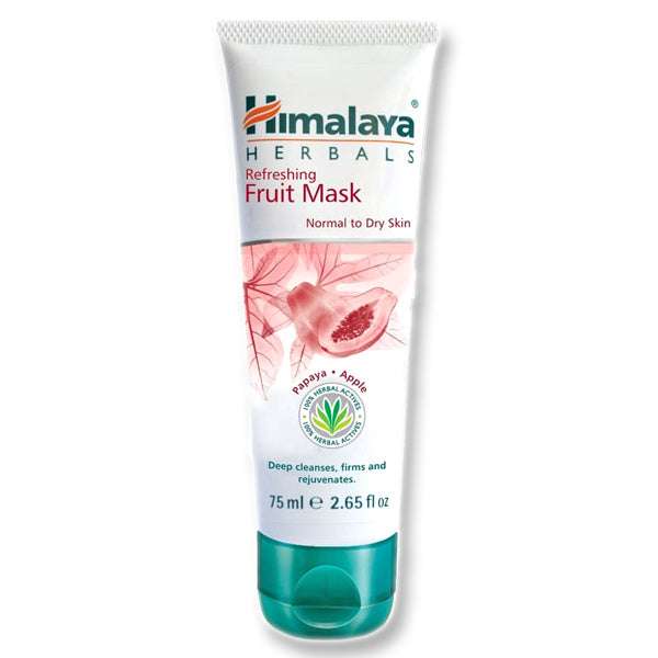 Himalaya Refreshing Fruit Mask 75ml Μάσκα για βαθύ καθαρισμό με μήλο και παπάγια
