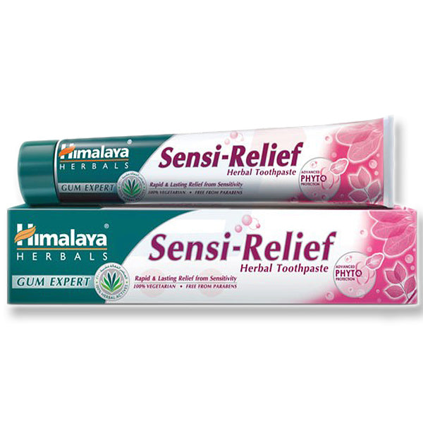 Himalaya Sensi-Relief  75ml Οδοντόκρεμα  για ευαίσθητα δόντια χωρίς φθόριο