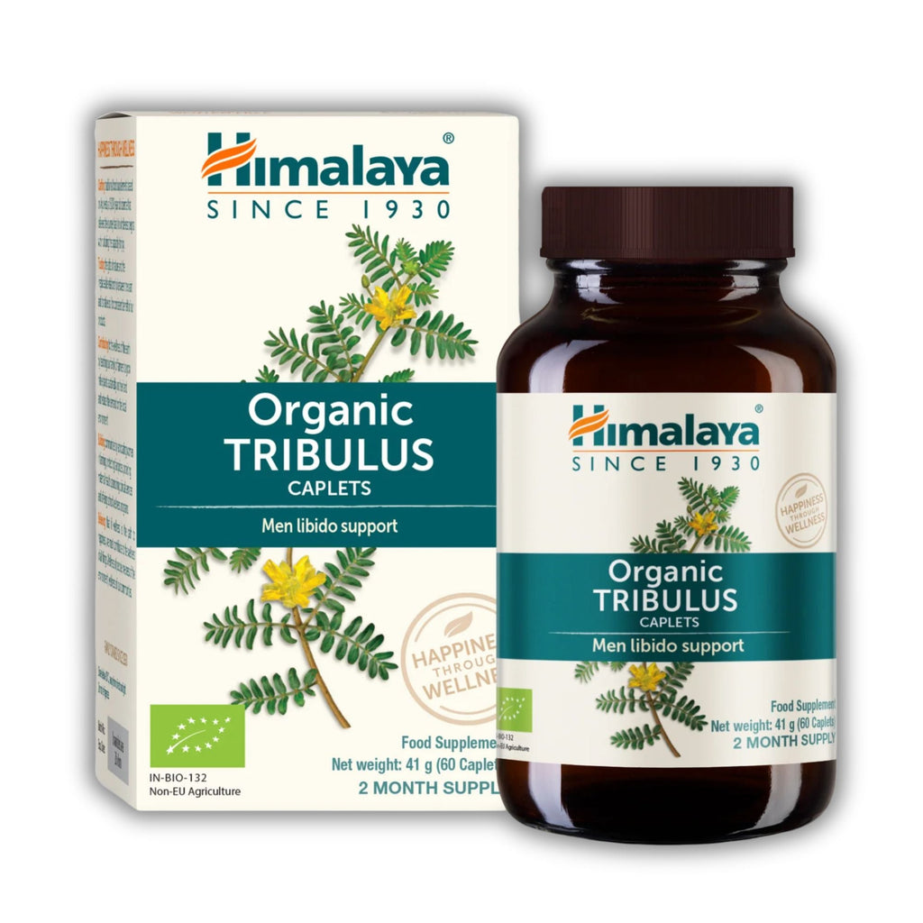 Himalaya Tribulus Organic 60 caps υποστήριξη της φυσιολογικής λειτουργίας του ανδρικού αναπαραγωγικού συστήματος