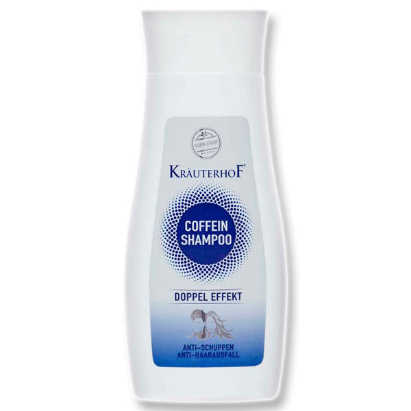 Kräuterhof Double Effect Caffeine Shampoo Σαμπουάν με καφεΐνη - διπλής δράσης- κατά της πιτυρίδας και της τριχόπτωσης 250ml