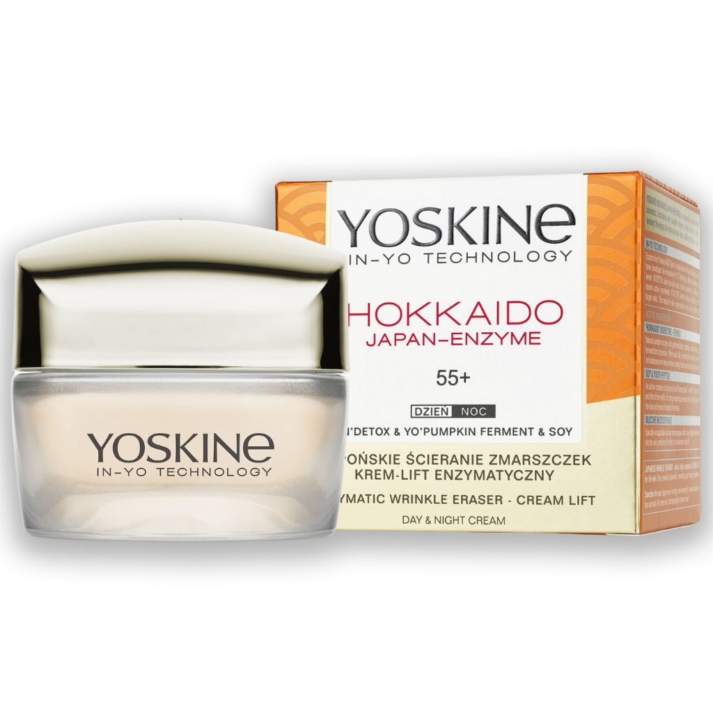 YOSKINE Hokkaido Japan Day & Night Lift Cream  Ενζυμική Αντιρυτιδική Κρέμα 55+ 50ml