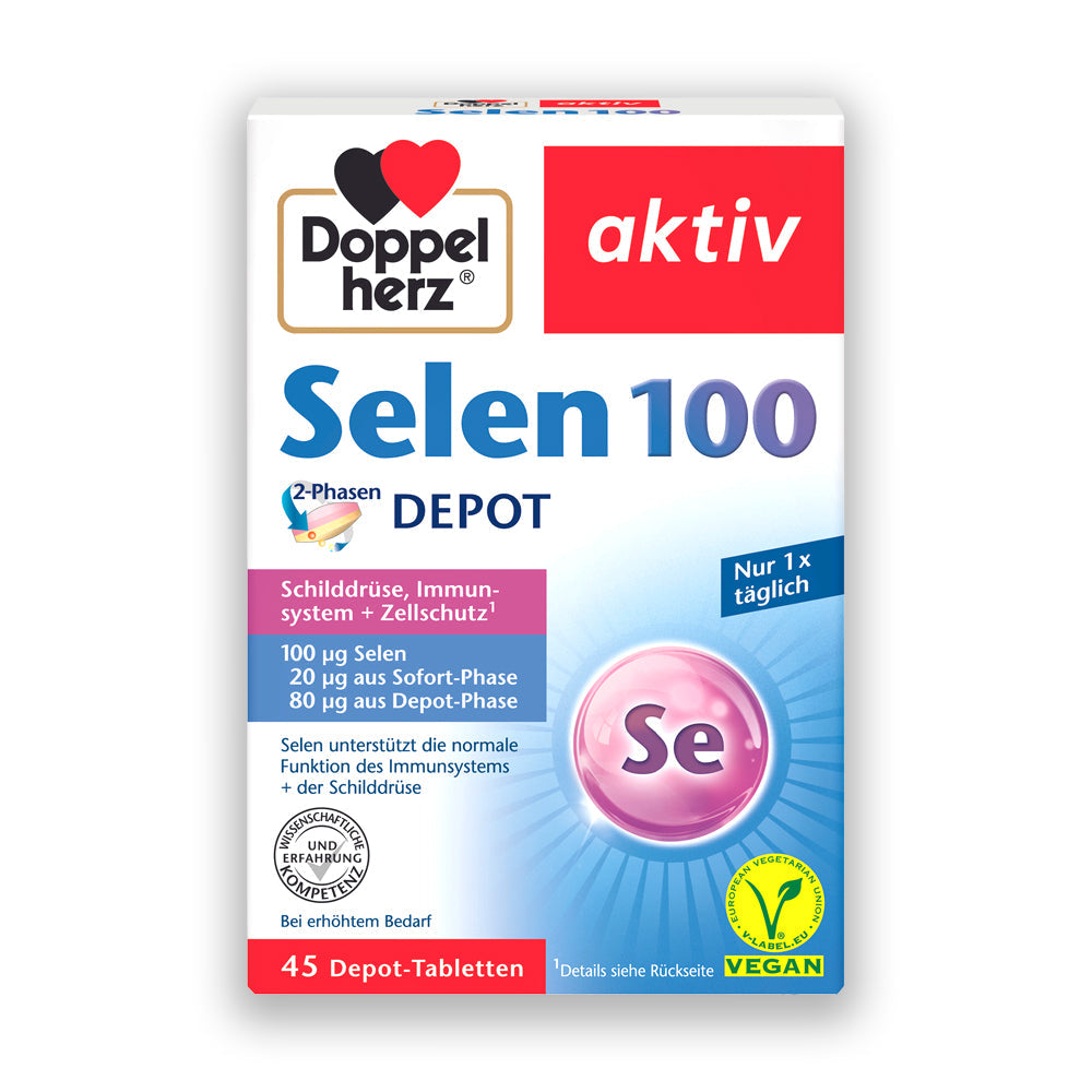 Doppelherz Aktiv Selenium 100 Depot Σελήνιο Depot 45tabs