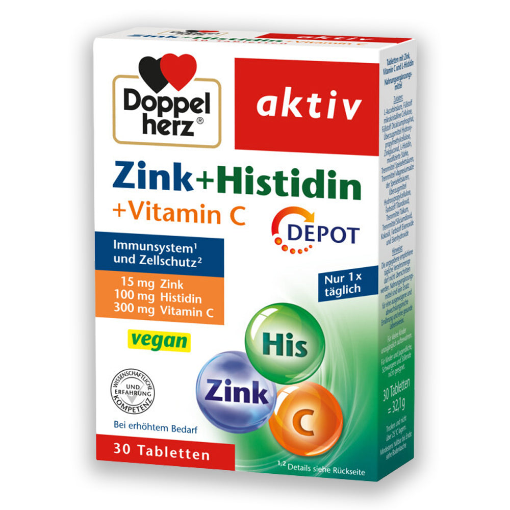 Doppelherz Aktiv Ψευδάργυρος- Ισταδίνη και Βιταμίνη C  30tabs