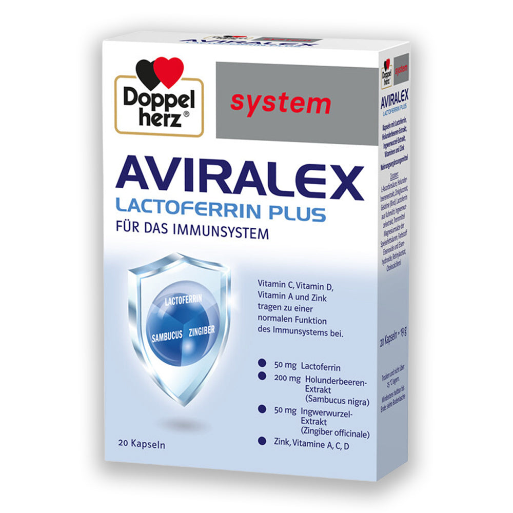 Doppelherz System Аviralex Lactoferrin plus 20caps