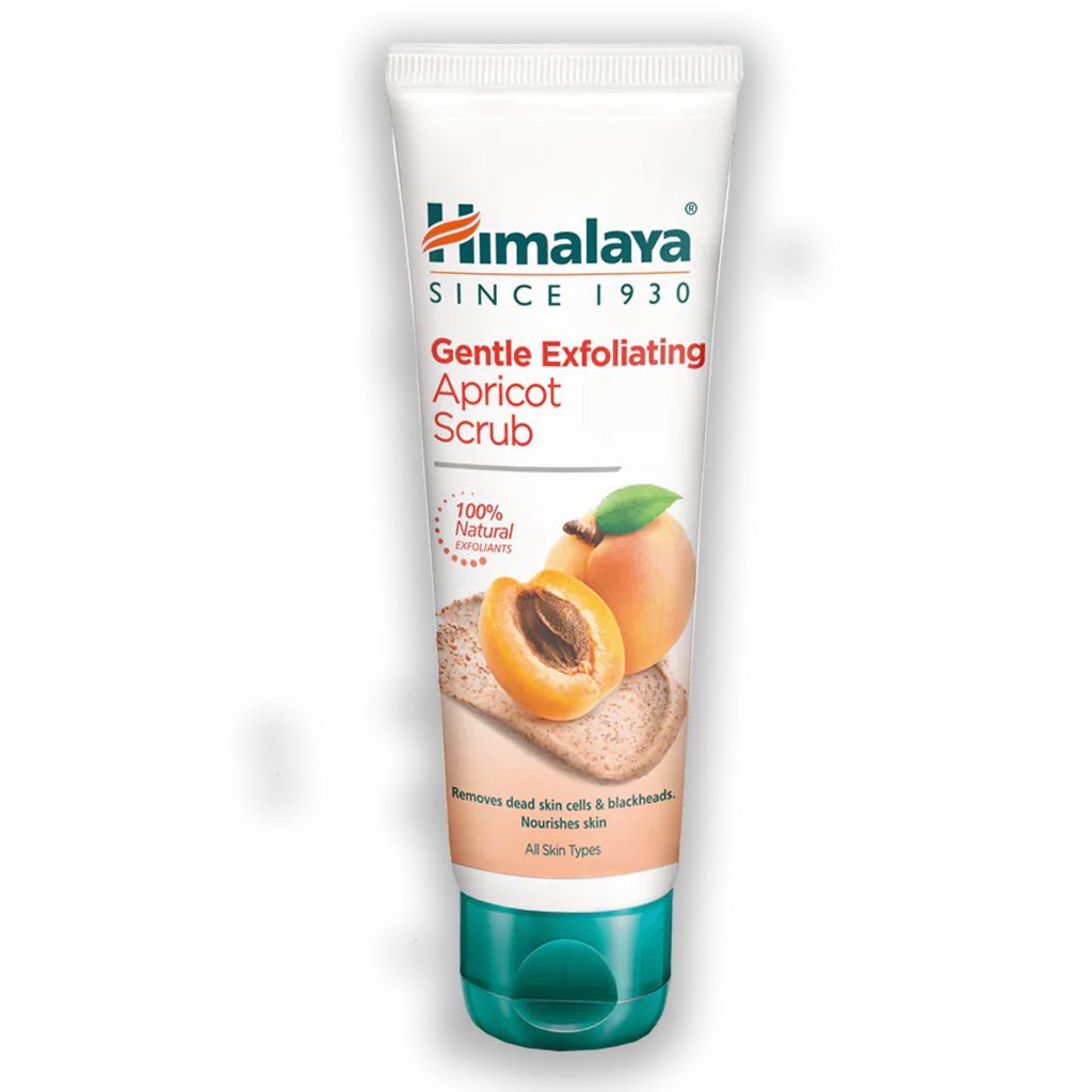Himalaya Gentle Exfoliating Apricot Scrub with Vitamin E 75ml Ήπιο προϊόν απολέπισης, εμπλουτισμένο με φυσική βιταμίνη ε