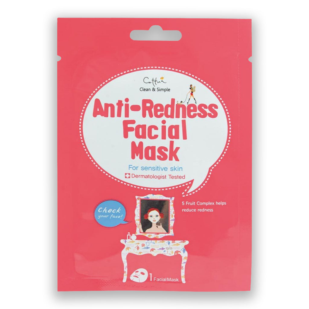 CETTUA Anti-Redness Facial Mask Μάσκα κατά της ερυθρότητας