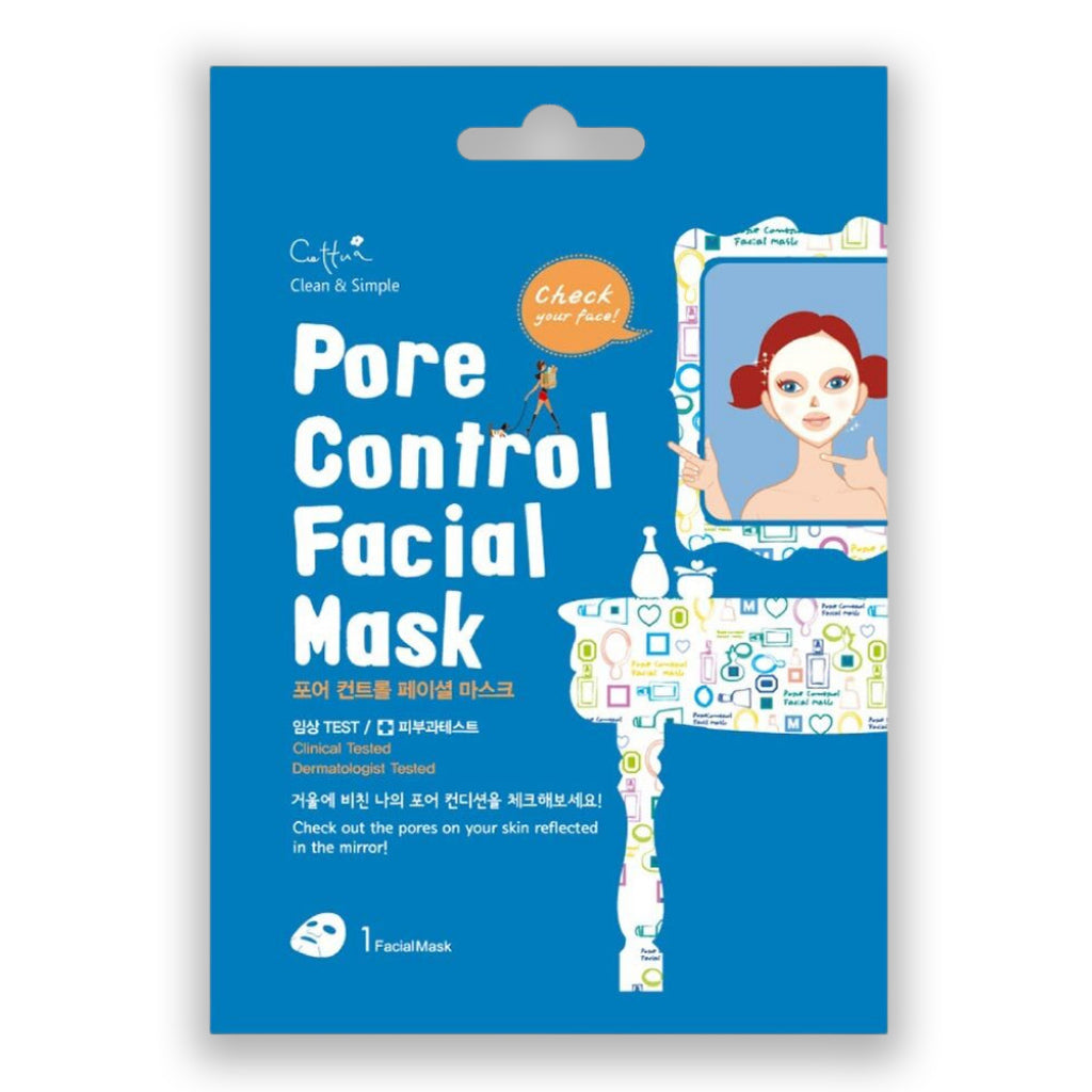 CETTUA Pore Control Facial Mask Μάσκα προσώπου για σύσφιξη πόρων