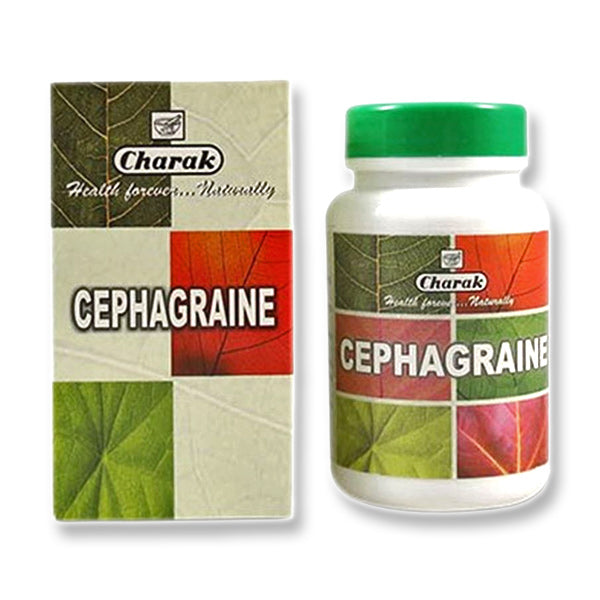 Charak Cephagraine (Πονοκέφαλος) 100tabs ρινικής συμφόρησης και του πονοκεφάλου