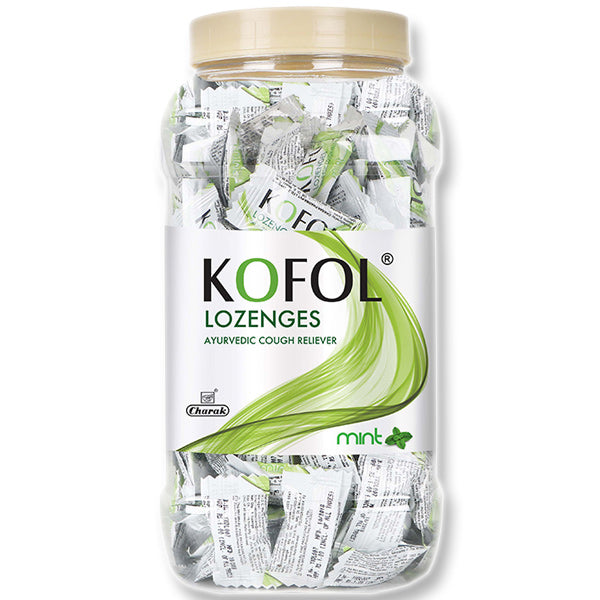 Charak Kofol Lozenges Mint 200 lozenges Ανακούφιση του βήχα απο διάφορους παράγοντες