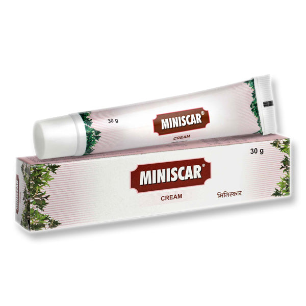 Charak Miniscar Cream 30gr πρόληψη & θεραπεία ουλών και ραγάδων