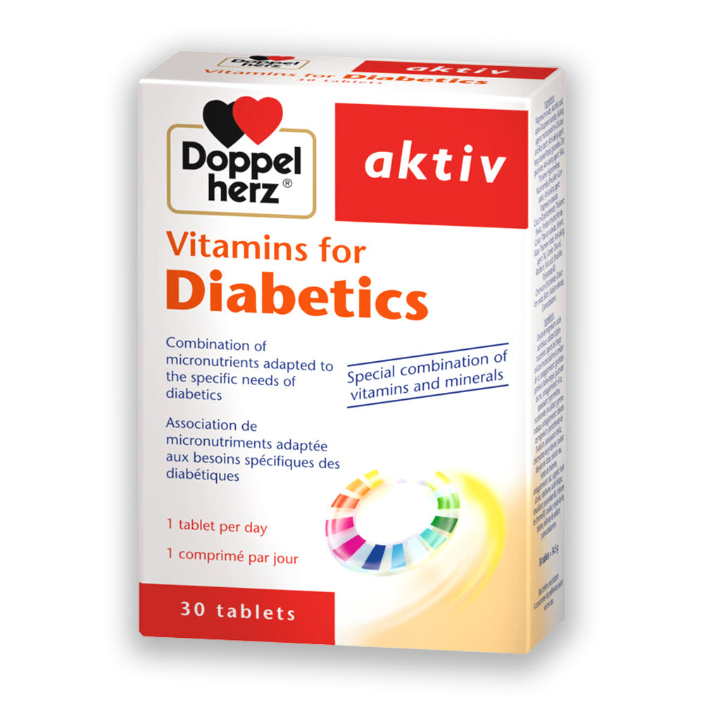 Doppelherz Aktiv Vitamins for Diabetics Βιταμίνες για διαβητικούς 30tabs