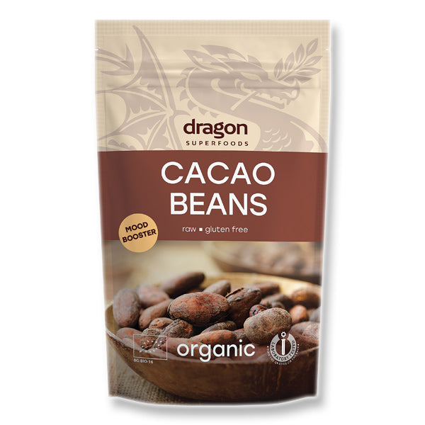 Dragon Cacao Beans "Criollo" Bio Ωμοί, καρποί κακάο 100/200gr