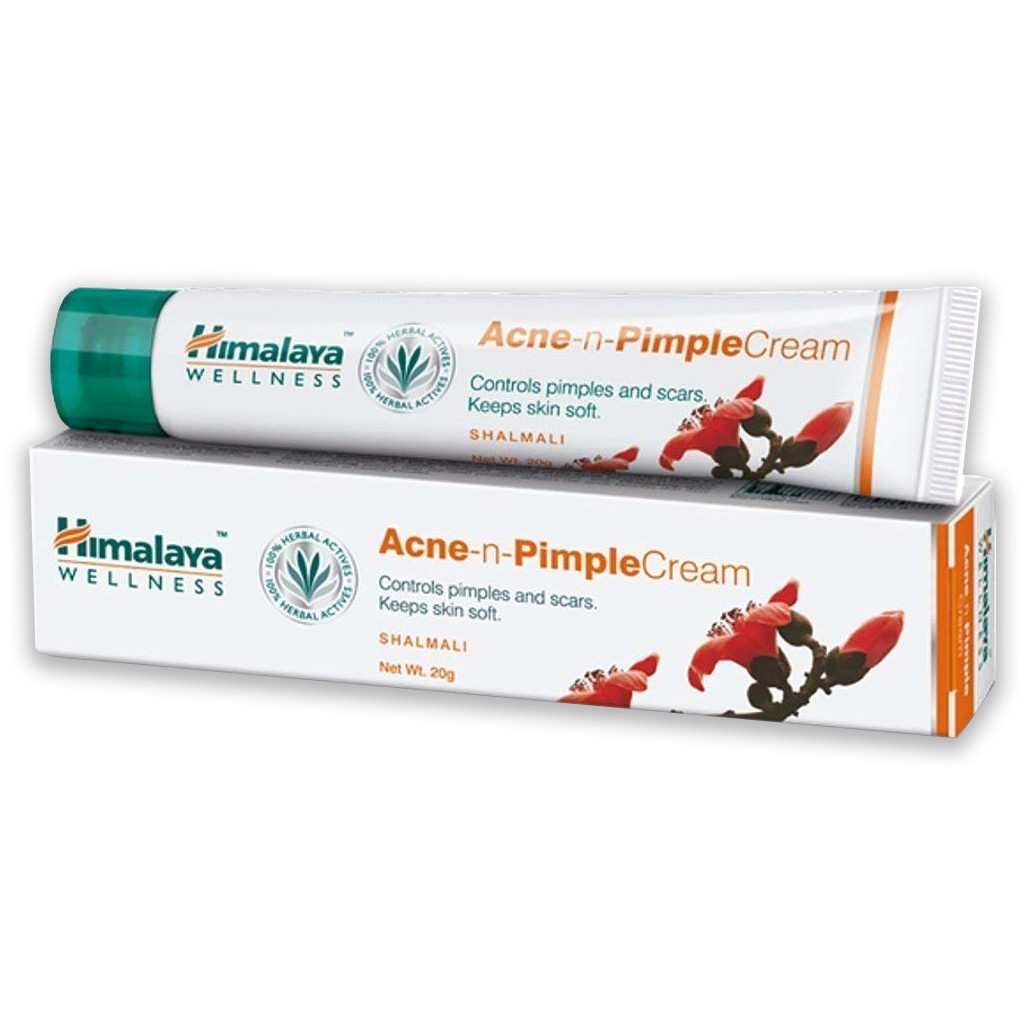 Himalaya Acne-n-Pimple Cream 20gr Κρέμα Προσώπου για τον Έλεγχο της Ακμής