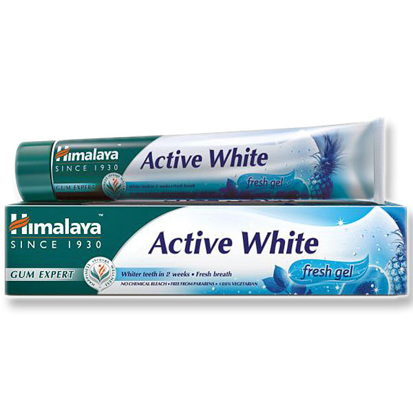 Himalaya Active White 75ml Οδοντόκρεμα για Λευκότερα Δόντια σε δύο εβδομάδες 