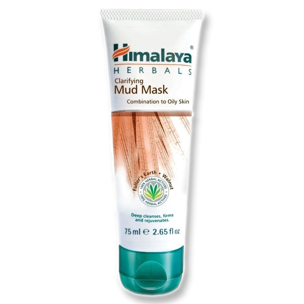 Himalaya Clarifing Mud Mask 75ml Μάσκα για Βαθύ Καθαρισμό, Σύσφιξη & Αναζωογόνηση