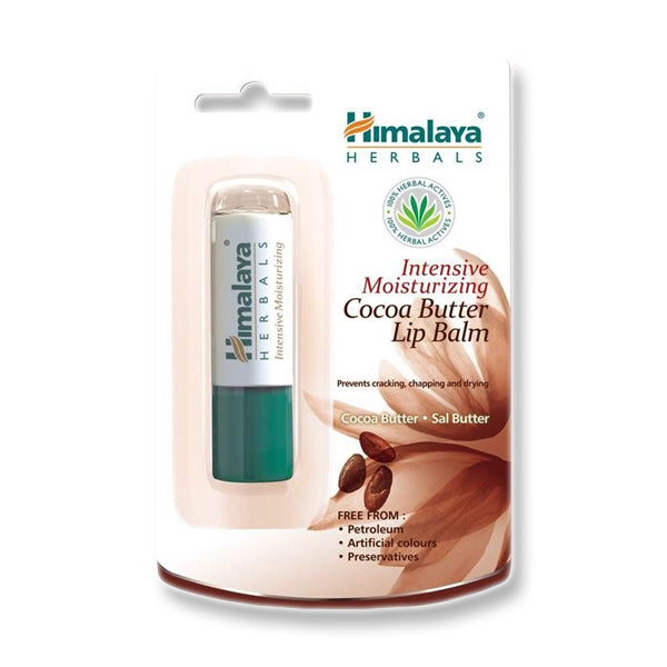 Himalaya Intensive Moisture Cocoa Butter Lip Balm 4,5gr Βάλσαμο Χειλιών Βούτυρο Κακάο