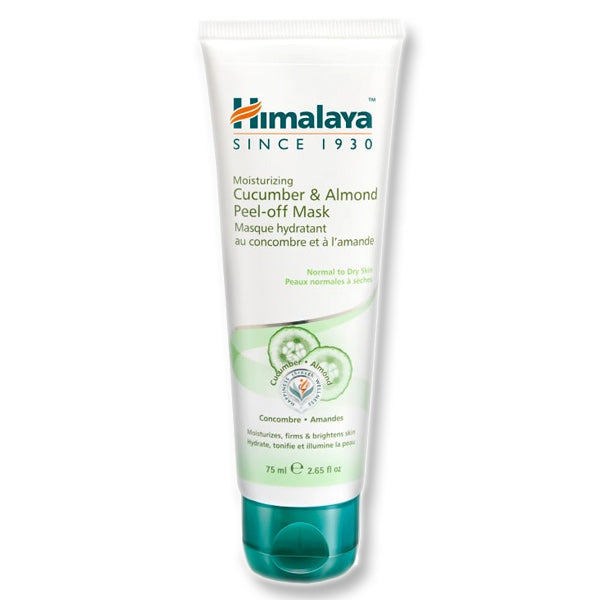 Himalaya Moisturizing Cucumber Peel-off Mask 75ml Μάσκα Απολέπισης με Αμύγδαλο και Αγγούρι