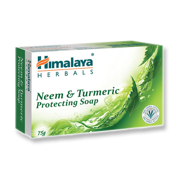 Himalaya Neem & Turmeric Protective Soap 75gr Απαλό καθαριστικό σαπούνι για απαλή και λεία επιδερμίδα
