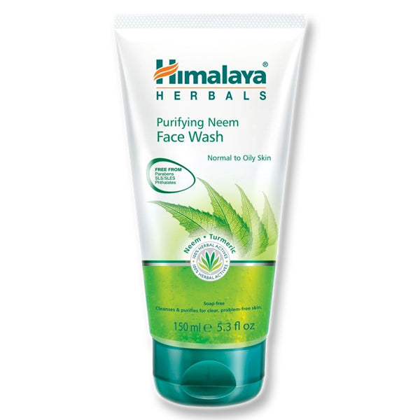 Himalaya Purifying Neem Face Wash Gel 150ml Καθαρισμού Προσώπου, Κατάλληλο για Κανονικό-Λιπαρό δέρμα