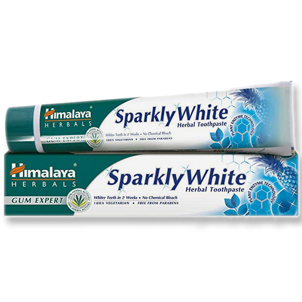 Himalaya Sparkly White 100 ml Οδοντόκρεμα για Λευκότερα Δόντια σε δύο εβδομάδες 