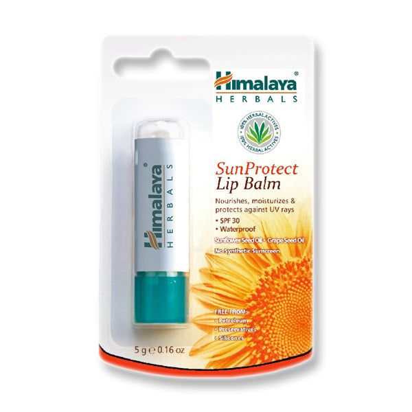 Himalaya Natural Sun Protection Lip Balm Stick, Βάλσαμο για τα χείλη με δείκτη προστασίας SPF 30