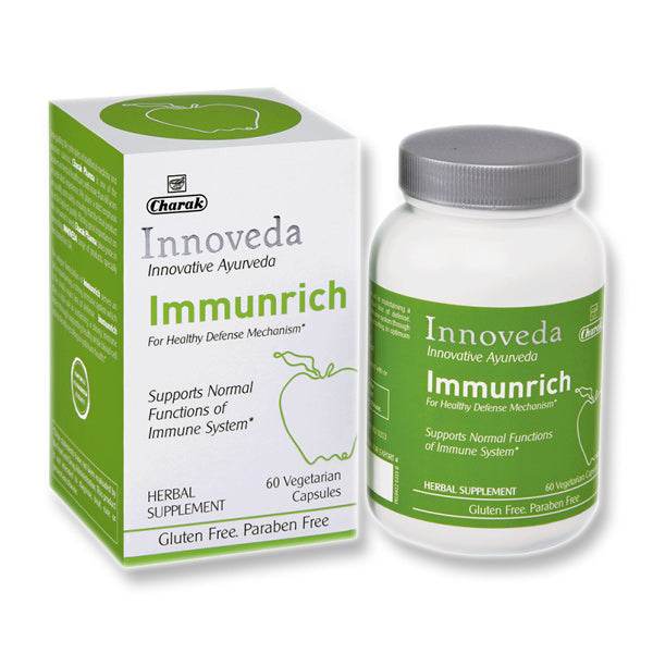 INNOVEDA by Charak IMMUNRICH 60 tabs Υποστηρίζει τη σωστή λειτουργία του ανοσοποιητικού συστήματος