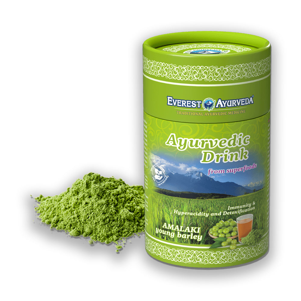 Everest Ayurveda AMALAKI YOUNG BARLEY 100 gr. Ανοσοποιητικό και αποτοξίνωση