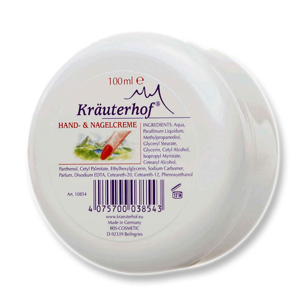 Kräuterhof Hand and Nail Cream Καλλυντική κρέμα χεριών και νυχιών 100ml