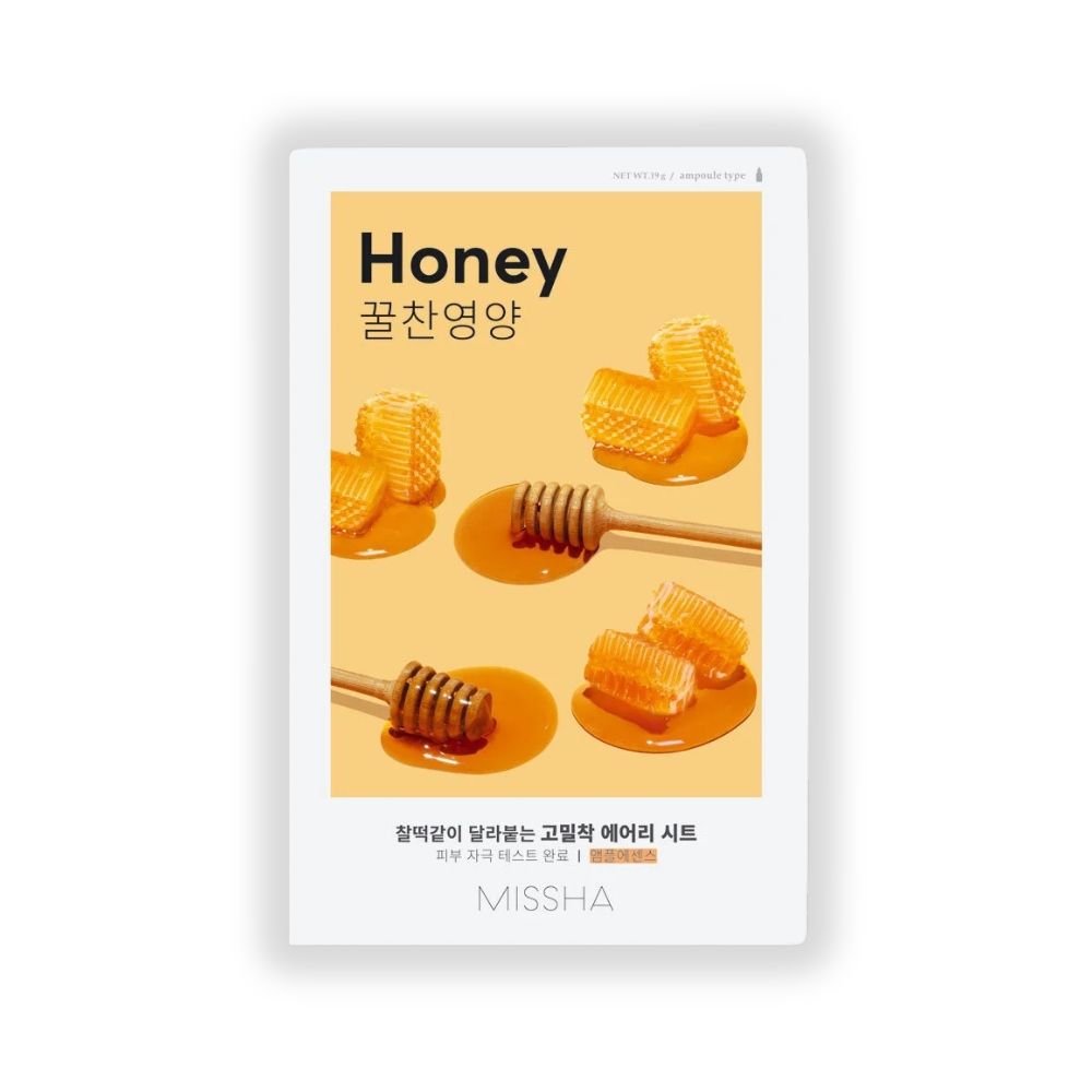 Missha Airy Fit Honey  Υφασμάτινη μάσκα λάμψης