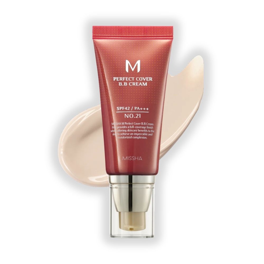 Missha M Perfect Cover BB Cream SPF42/PA+++ №21 Light Beige 50ml