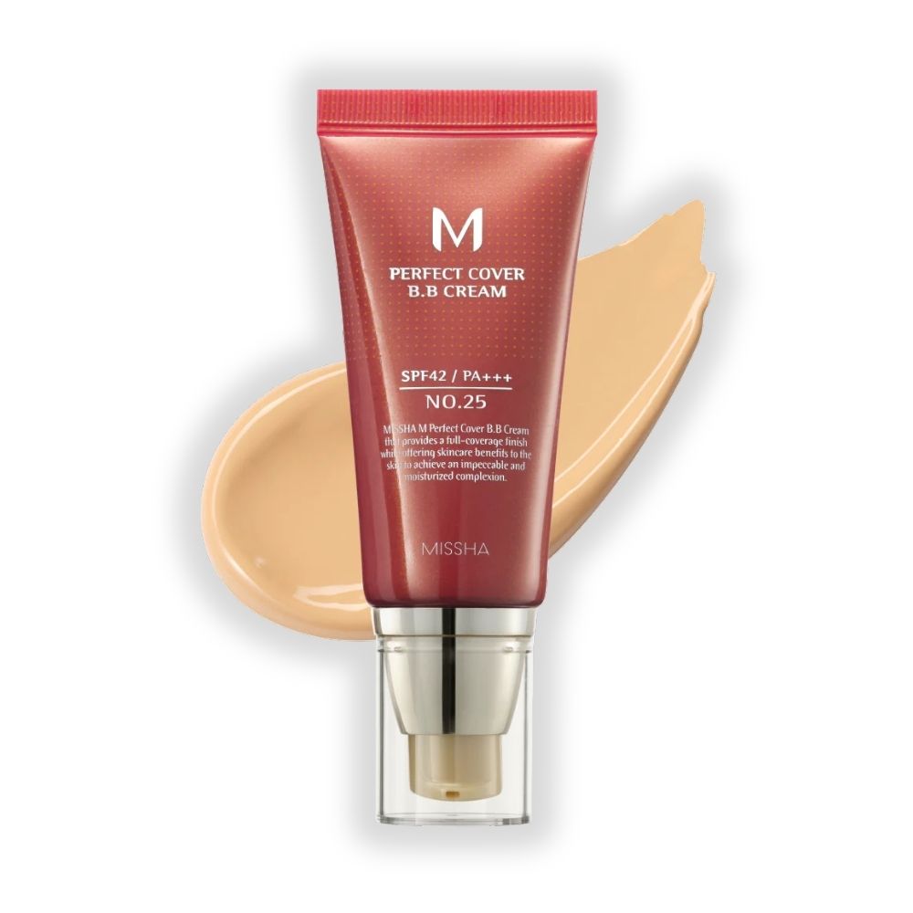Missha M Perfect Cover BB Cream SPF42/PA+++ №25 Warm Beige 50ml