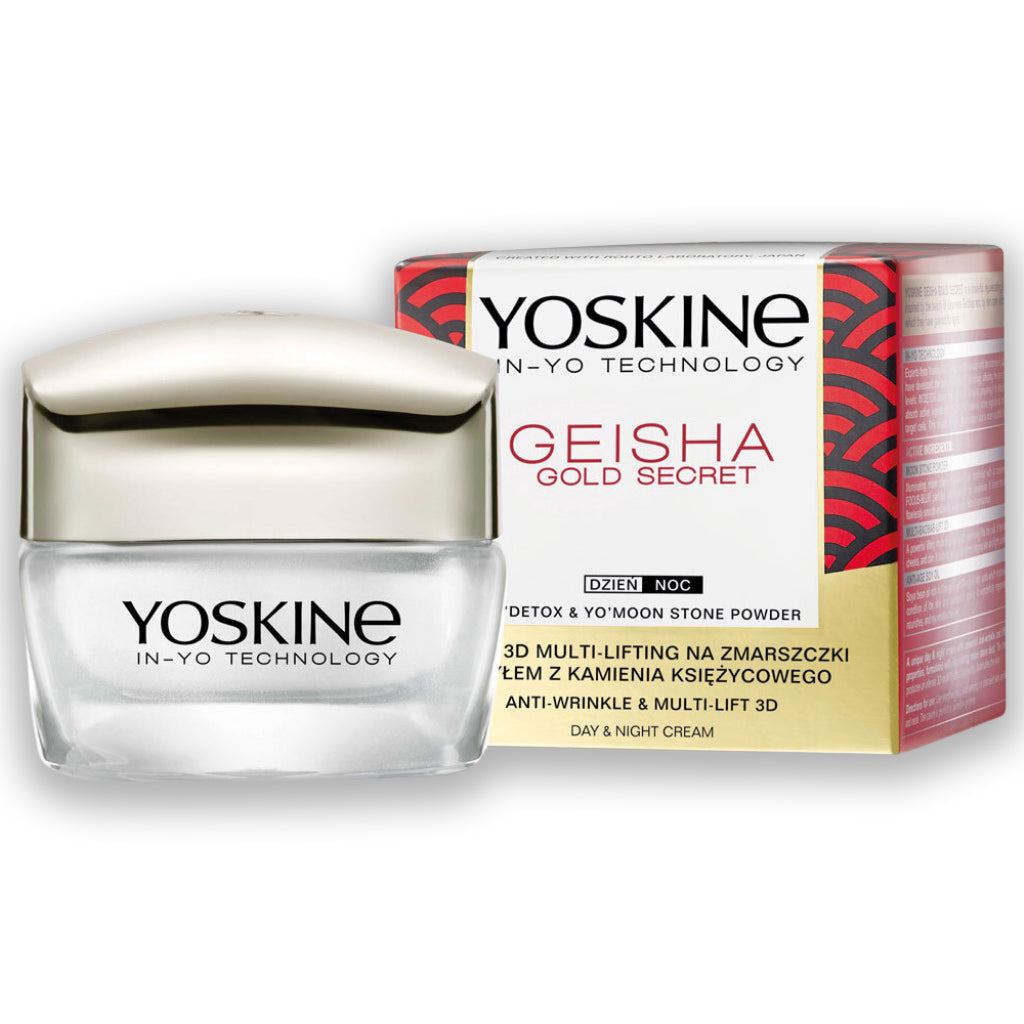 YOSKINE Geisha Anti-Wrinkle & Multi-Lift 3D Day & Night Cream Κρέμα ανόρθωσης και λείανσης ρυτίδων 50ml