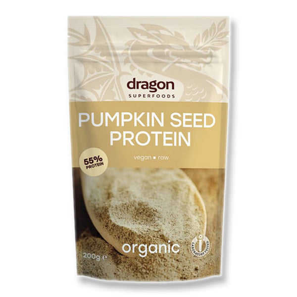 Dragon Pumpkin Seed Protein 66% BIO Πρωτεΐνη σπόρων κολοκύθας 200gr