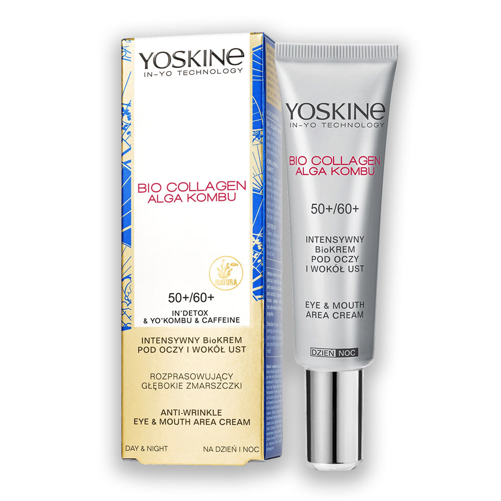 YOSKINE Bio Collagen Eye & Mouth Area Cream 50+/60+ 15ml Κρέμα ματιών
