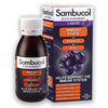 Sambucol Black Elderberry Immune Forte Liquid  + Βιταμίνη C + Ψευδάργυρο Σιρόπι για Ενίσχυση του Ανοσοποιητικού 120ml