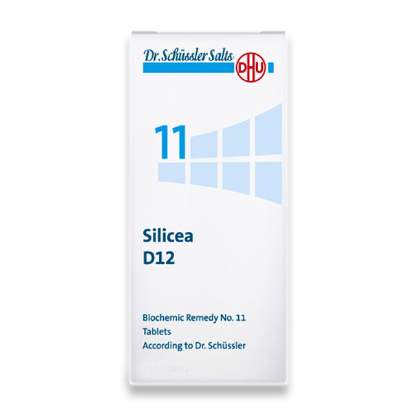 Dr. Schüssler Salt No. 11: Silicea D12 80tabs Το άλας των μαλλιών, του δέρματος και των νυχιών