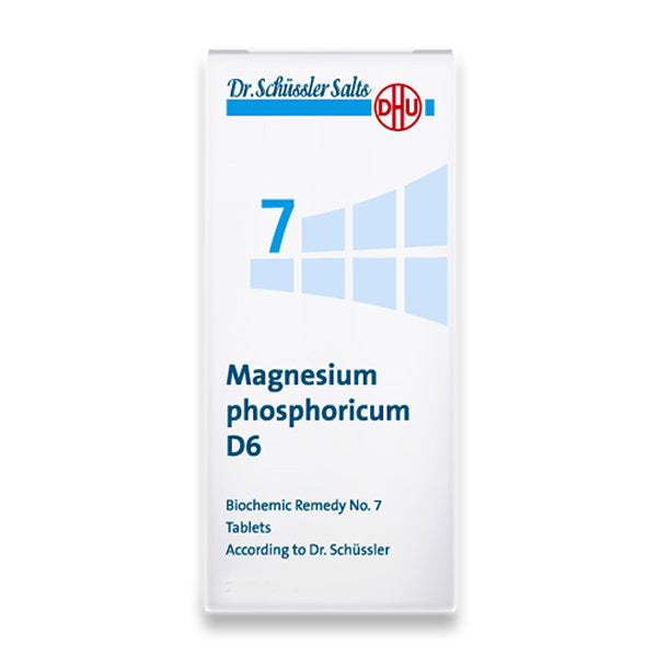 Dr. Schüssler Salt No. 7: Magnesium phosphoricum D6 80tabs Το άλας για σπασμούς, κράμπες και πόνο