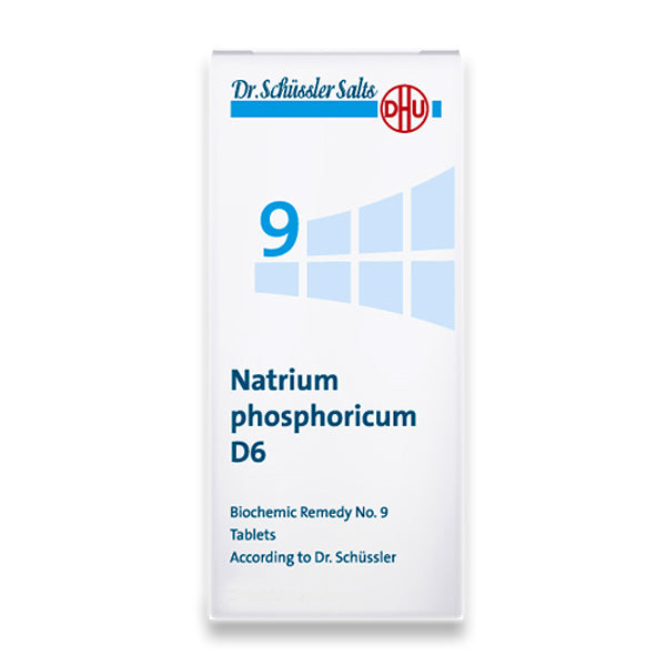 Dr. Schüssler Salt No. 9: Natrium phosphoricum D6 80tabs Το άλας του μεταβολισμού