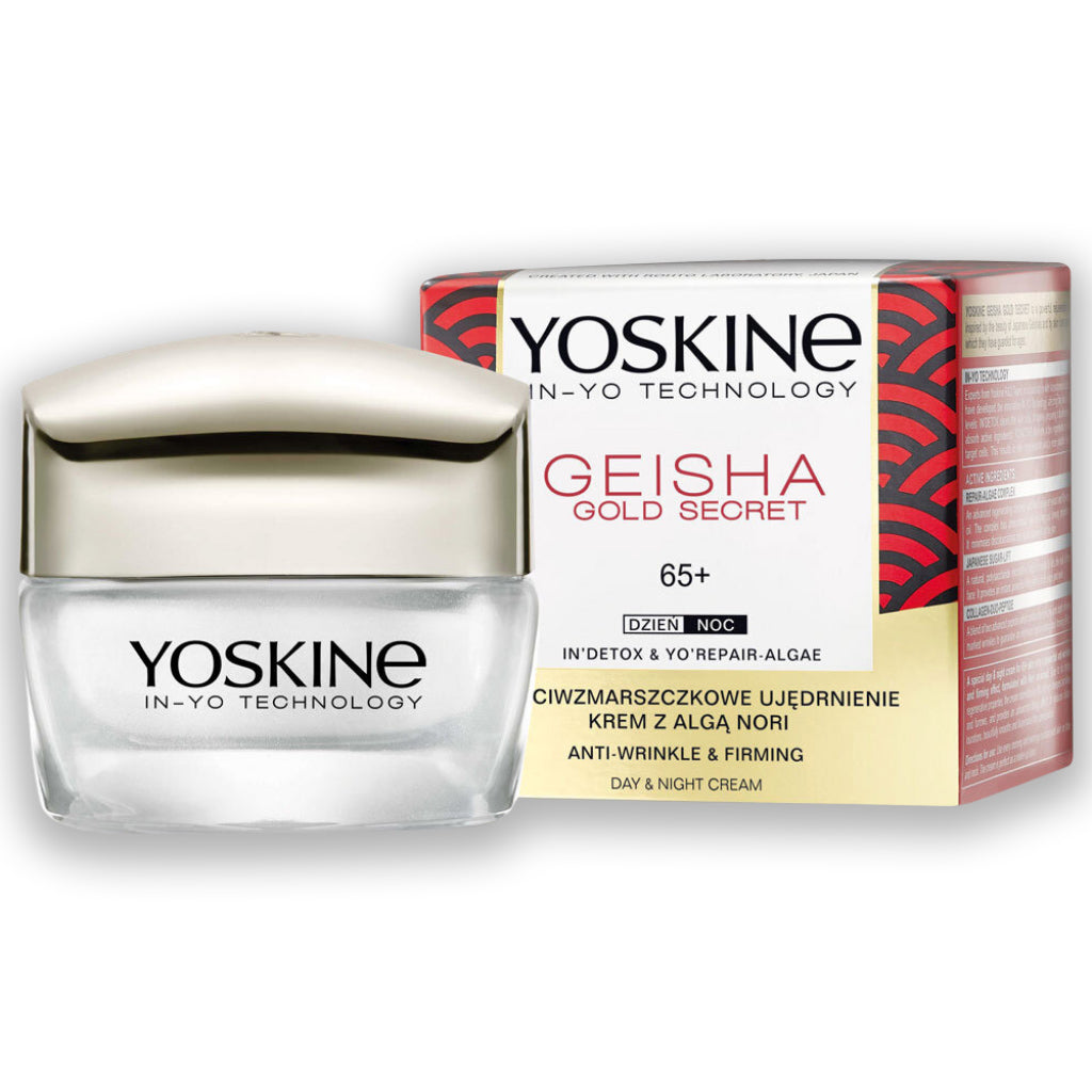 YOSKINE Geisha Anti-Wrinkle & Firming Day & Night Cream Αντιρυτιδική κρέμα με αποτελεσματική λείανση 65+ 50ml